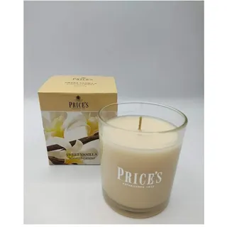 Price's Sweet Vanilla Duftkerze im Glas, klein