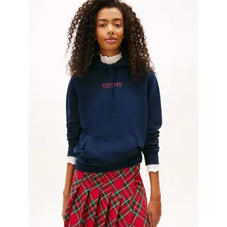 Tommy Hilfiger Hoodie Schwarz Night Navy 42