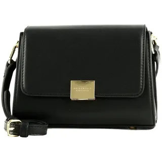 Seidenfelt Manufaktur Umhängetasche Ellanda Crossbag Black / Gold