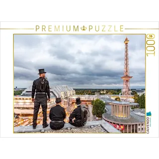 Calvendo Puzzle Schornsteinfeger am Funkturm in Berlin | 1000 Teile Lege-Größe 64x48cm Foto-Puzzle für glückliche Stunden
