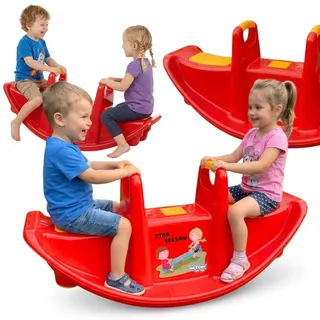 Woopie Mehrpersonen-Schaukel „Rocker Star Balance Swing“ in Rot - Rot