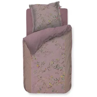 PiP Studio Autunno Lila DE UV 135x200, 1 Bettbezug, 1 Kissenbezug