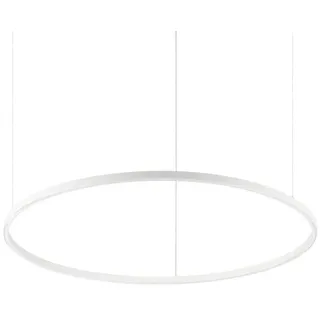 Ideal Lux Led-Hängeleuchte , Weiß , Metall, Kunststoff , rund , F , 27.5 cm , Nur In Filialen Erhältlich