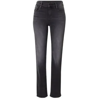 G-Star Strace Straight Fit Jeans Worn In Black Moon 32 34