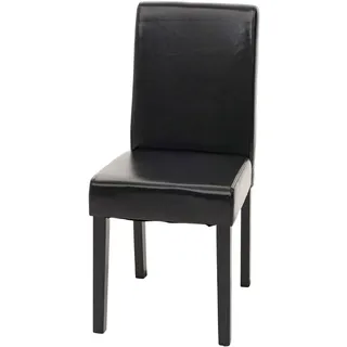 MCW Esszimmerstuhl Leder schwarz