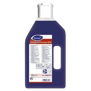 Suma Grill Hi-temp D9.8, Grillreiniger bei Betriebstemperatur | Flasche (2 l)