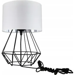 FKL DESIGN Home Deco N230 Weiß-Silber