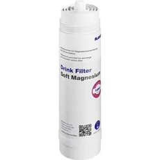 BLANCO Drink Filter Soft Magnesium M | Weniger Kalk. Zusätzliches Magnesium. Mehr Geschmack | Passend zur Drink.soda &CHOICE.all | Antikalk Filterkartusche | Trinkwasser | 520 Liter bei 12 °dTH