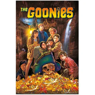 Grupo Erik Offizielles The Goonies Treasure Poster – 91 x 61,5 cm – Versand gerollt – Coole Poster – Kunstposter – Poster & Drucke – Wandposter