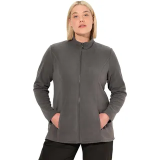 Ulla Popken Damen große Größen Übergrößen Plus Size Fleecejacke, Baukastensystem, Innenjacke, Stehkragen