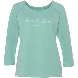 Herrlicher Sweatshirt »Angelika« Herrlicher türkis XS (34)