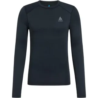 Odlo Herren Langarmshirt Fundamentals Active Warm 141252 schwarz S