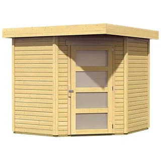 Woodfeeling Gartenhaus 2,09 x 2,13 m Beige