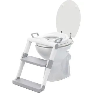 fillikid Toilettentrainer »Toilet-Trainer, weiß/grau«, grau