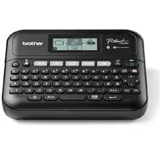 Brother PT-D460BTVP Bluetooth-Tischetikettiergerät mit Koffer, an PC und Smartphone, Bänder der Serie TZE von 3,5 bis 18 mm, inklusive Stromadapter AD-E001 und einem 18 mm Band