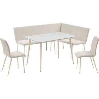 OTTO home "Cassy", pflegeleichter Strukturstoff, Metallgestell, FSC-zertifiziertes Holz,