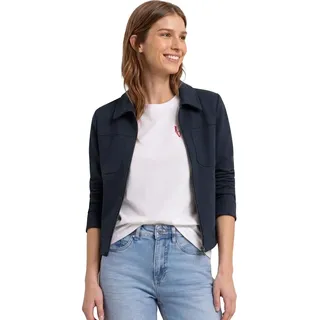 STREET ONE 2117549 Jacke mit Zipper und Brusttaschen Blau S