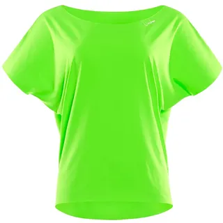 Winshape Damen Super Leichtes Functional Dance-top Dt101 T-Shirt, Neon-grün, XL
