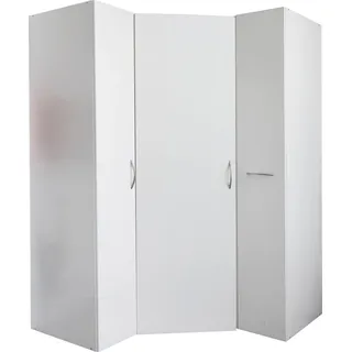Wimex Multiraumkonzept Eckschrank Weiß Holzwerkstoff 95x95x185 cm - Weiß