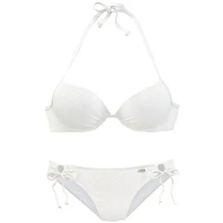 Buffalo Push-Up-Bikini Damen Beige 34 Cup C