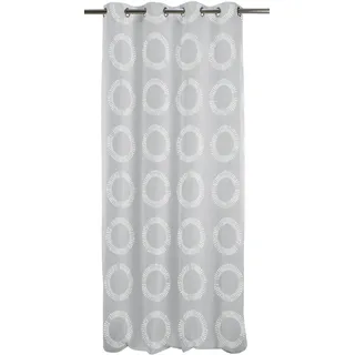 APELT Vorhang APELT "Komet", grau, B:122cm H:245cm, Ausbrenner, Polyester, Viskose, Gardinen, HxB: 245x122