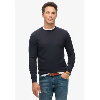 Superdry Vintage Embroidered Cash Pullover - Dark Navy - 3XL