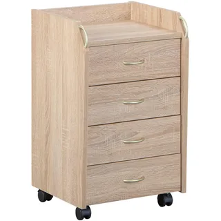 Interlink Novi Rollcontainer 40 x 37 x 65 cm braun