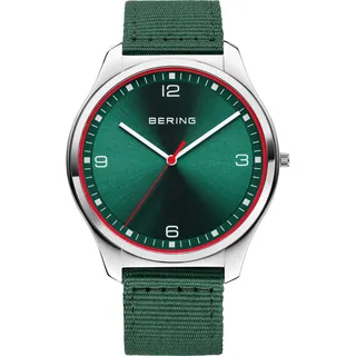 Bering Herren Uhr Quarz Movement - Ultra Slim Collection mit Edelstahl und Saphirglas 18342-508 - 3 ATM