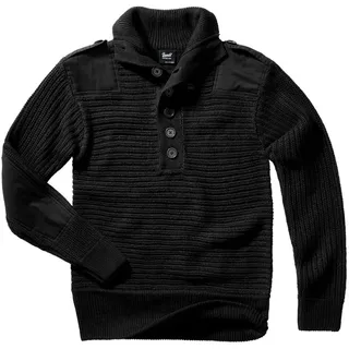 Brandit Alpin Rollkragenpullover - Black - M