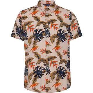 Blend Blusenshirt »Hawaiihemd BHGawai«, rosa