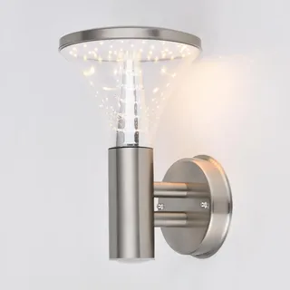 qfzwj LED Wandleuchte Außen,18W 1600LM 3000K Warmweiß Aussenlampe Außenleuchte Wand,IP44 Wasserdicht Edelstahl Außenwandleuchte für Haustür Garage Garten Terrasse
