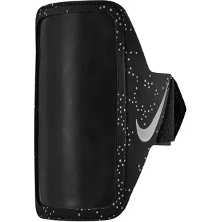 Nike Lean Arm Band Printed Unisex in der Farbe Black/lt Smoke Grey/Silver, Größe: ONE Size, N.000.3570.090.OS