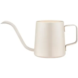 350ml Mini Gießkanne Edelstahl, Kleine Gießkanne für Zimmerpflanzen & Sukkulenten, Teekanne & Kaffeekanne mit langem Auslauf, Multifunktionale Mini Edelstahlkanne für Pflanzen, Tee, Kaffee & Getränke