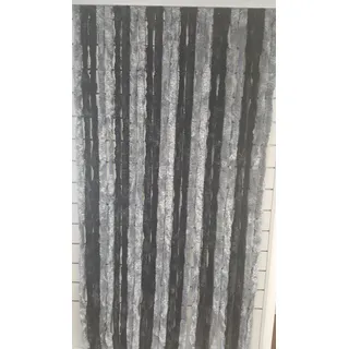 Türvorhang EXPLORER Gr. 100, grau, Gardinen, 200cm, Hakenaufhängung, 100cm, Chenille, Polypropylen, Türvorhang, B:100cm H:200cm