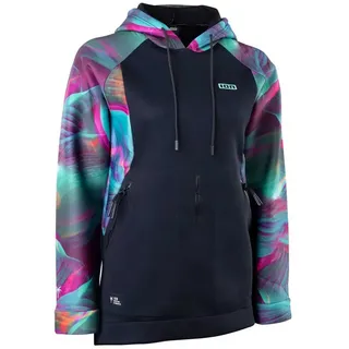 Ion Neo Lite Damen Hoodie - Tropical / Palm / Glitch - L