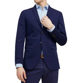 Jack & Jones Herren Jprfranco Blazer Ps Noos Sakko 12202681,Medieval Blue,66 Große Größen