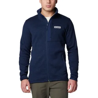Columbia Herren Sweater WeatherTM Full Zip Fleecejacke Mit Durchgehendem Reißverschluss, College-Marineblau-meliert, L EU