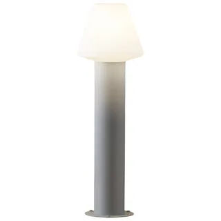 Konstsmide Sockelleuchte Aluminium 60,0 cm E27 grau