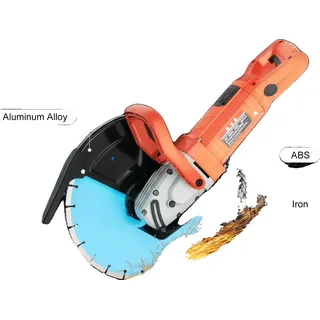 Betonsäge, doppelte Schneidfunktion, verstellbare Schnitttiefe, leistungsstarker Motor