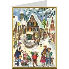 Richard Sellmer, Grusskarte + Briefpapier, 99001 - Weihnachtskarte - Weihnachten mit Familie