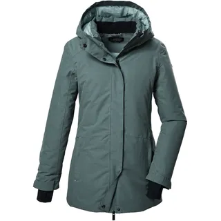 KILLTEC Damen Funktionsparka/Parka mit Kapuze KOW 93 WMN PKR, blaugrau, 46,
