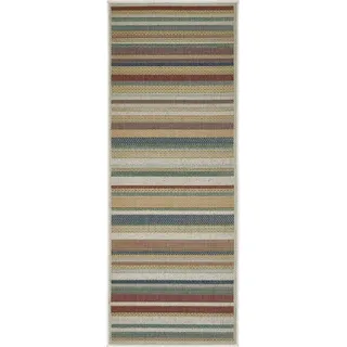 Andiamo Läufer Sedona, Streifen Multicolor, 80 x 200 cm