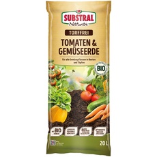 Bild Naturen Bio Tomate & Gemüse Erde Bio & torffrei 20l, 12 Wochen vorgedüngt