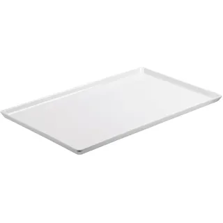 APS 83923 Tablett GN 1/1 "Float, 53 x 32,5 cm, Höhe 3 cm, Melamin, weiß