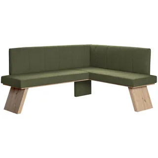 OTTO home "Nina Küchenbank, Polsterbank, Esszimmerbank, Breite 185x 150 cm", Moderne Bank in tollen Farben, Anzahl Sitzplätze: 5, mayfly, dekor eiche ontario),