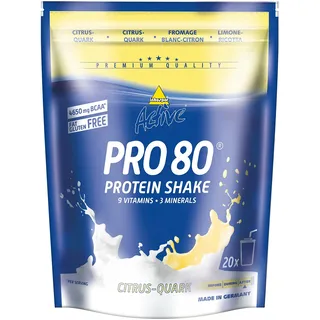 INKOSPOR Active Pro 80 Zitrus-Quark Pulver 500 g