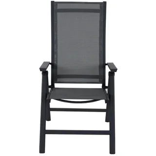 Siena Garden Klappsessel Tauro 66 x 60 x 110 cm anthrazit