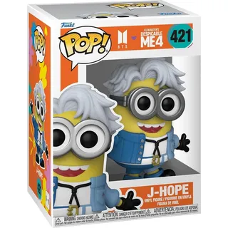 Minions x Bts Despicable Me 4 - J-Hope 421 - Funko Pop! Vinyl Figur