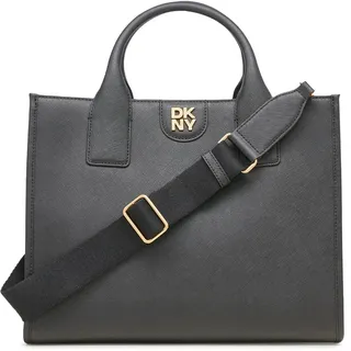 DKNY Handtasche Carol MD Book Tote Blk / Gold