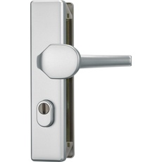 Bild von Tür-Schutzbeschlag KLZS714 F1, mit Zylinderschutz eckig, aluminium, 20354